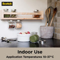 Scotch-Mount Indoor Double-Sided Mounting Tape 13mm x 1.9m - White Foam