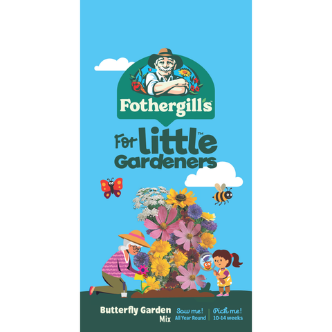 Mr Fothergill's Butterfly Garden Mix Seeds - Flower Mix to Attract Butterflies & Bees, Sun & Part Shade