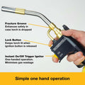 Bossweld Map Pro Torch - Adjustable - Cast Aluminium - High Intensity Flame - SuperSaverAU - view 4