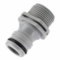 Pope 20mm Bsp Sprinkler Adaptor - 18mm Garden Hose Connector - Grey - SuperSaverAU - view 1