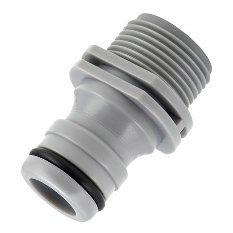 Pope 20mm Bsp Sprinkler Adaptor - 18mm Garden Hose Connector - Grey - SuperSaverAU - view 1