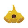DETA 25m Heavy Duty Dual Socket Extension Lead - 10A 240V Switched DYX25