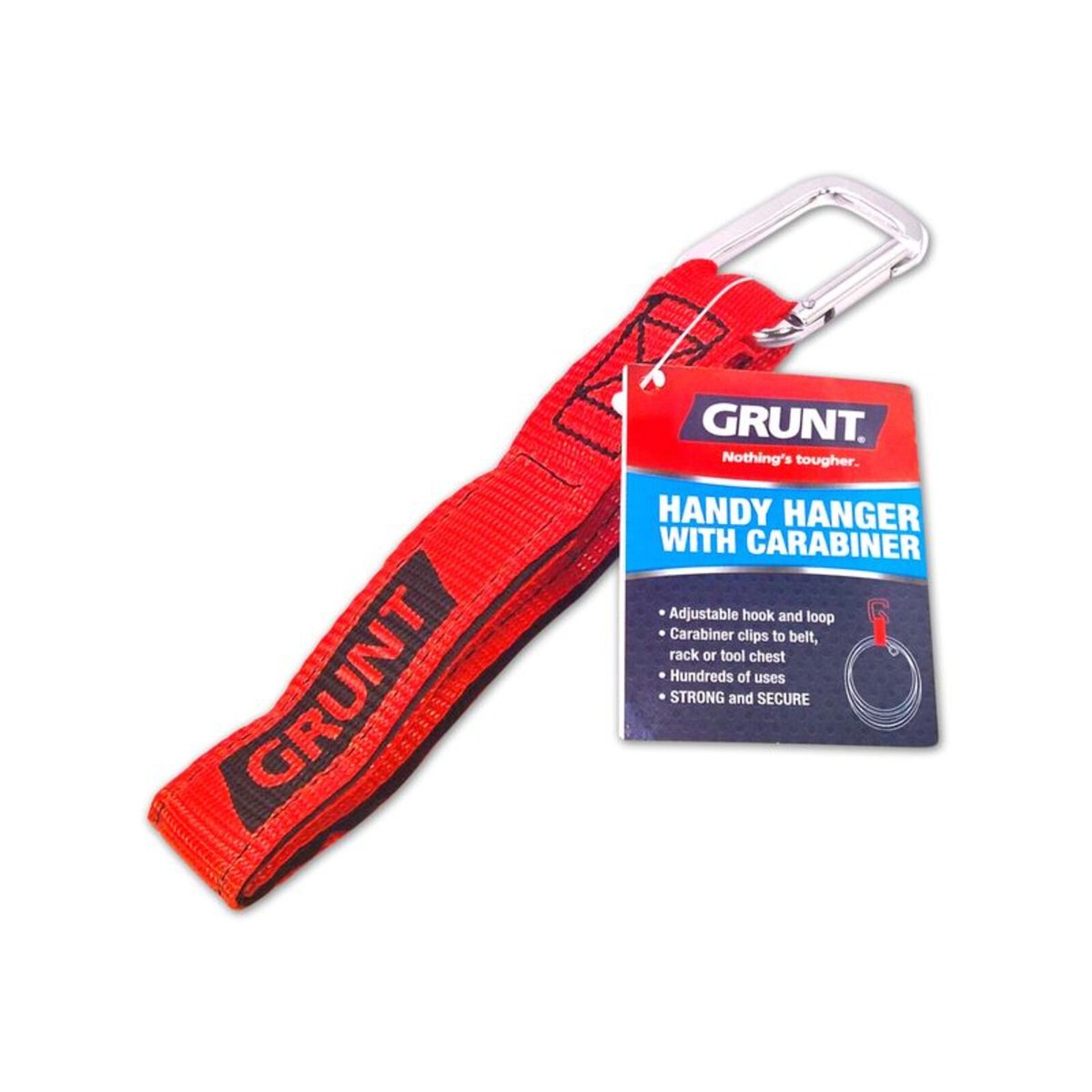 Grunt Handy Hanger - 20cm Clip - Strong Secure - Easy Carry - SuperSaverAU - view 2
