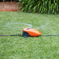 Pope Water Tractor Sprinkler ABS Orange 10m Coverage Self-Travelling