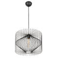 Home Design Vogue Black Pendant Light 450mm Metal E27 Indoor