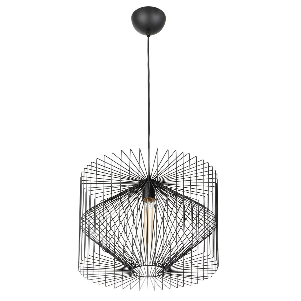 Home Design Black Vogue Pendant Light - 450mm Metal - Modern Style - SuperSaverAU - view 1