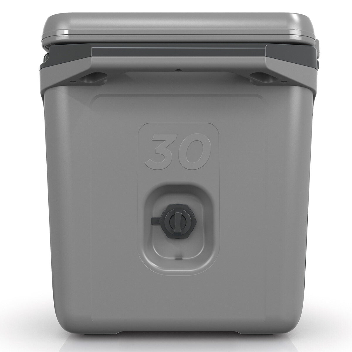 Ninja 28L FrostVault Hard Cooler with Dry Zone - Slate Grey, Lockable Lid, Fits 48 Cans - FB131GY