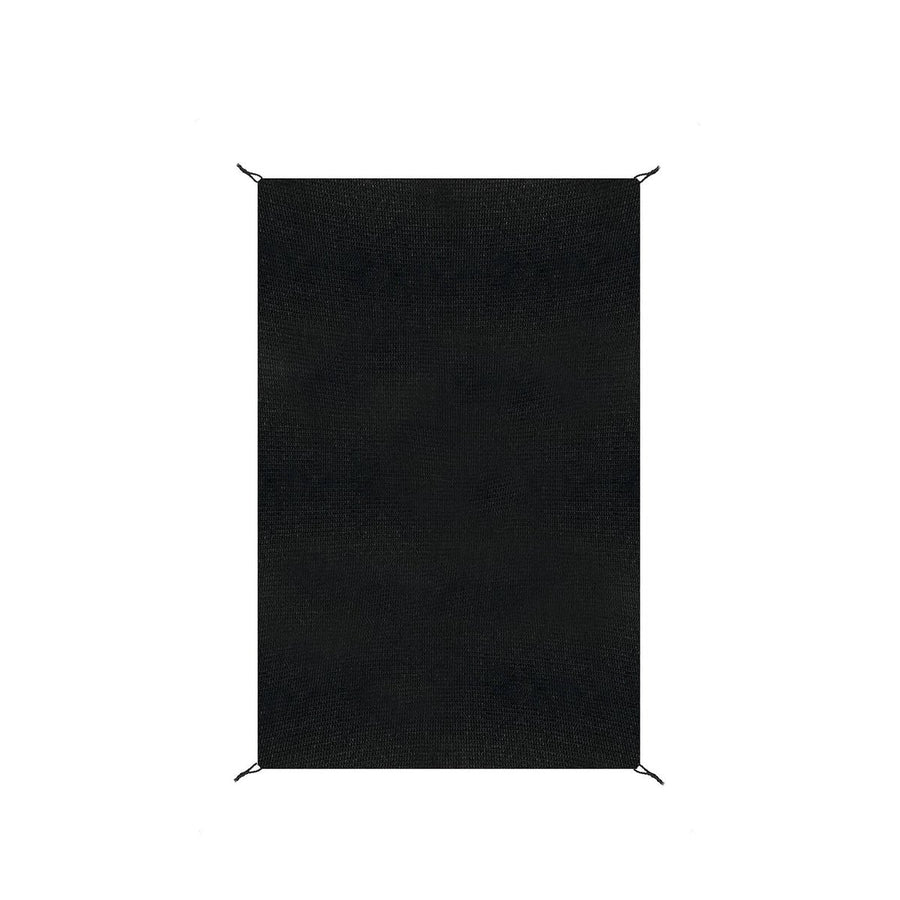 Coolaroo Shade Sail - 2.4m x 3.6m - Graphite - Heatshield Technology - UV Protection - SuperSaverAU - view 1