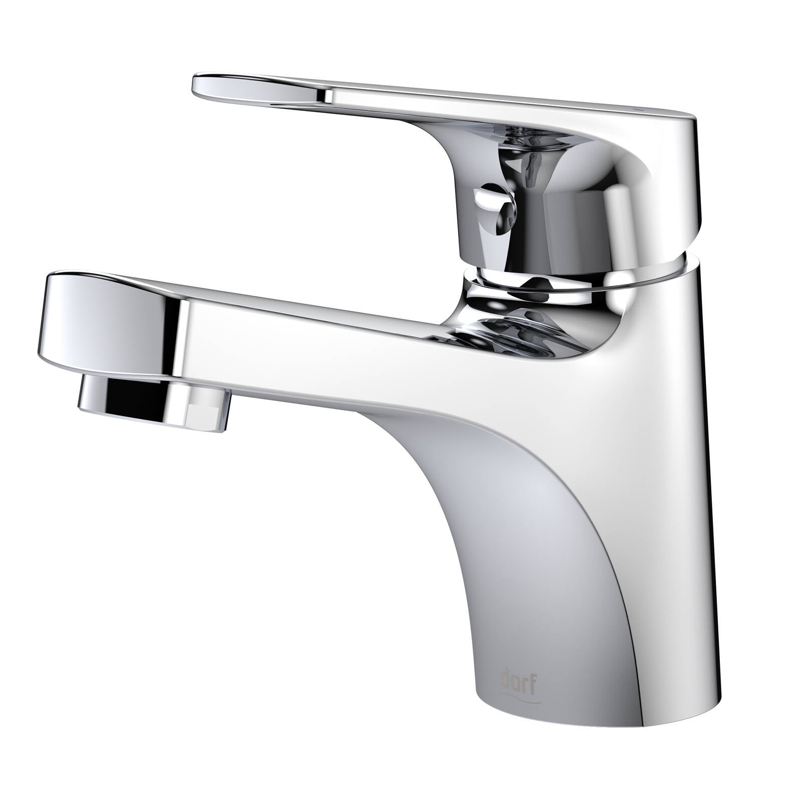 Dorf Kip Chrome Basin Mixer, Brass, Ceramic Disc, 4.5L/min WELS 6 Star, WaterMark