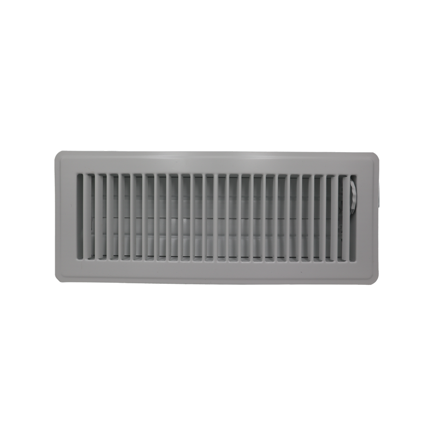 Accord Floor Vent - 10cm x 30cm - Metal - Adjustable Damper - SuperSaverAU - view 1