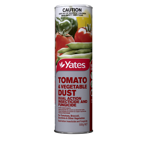 Yates Tomato and Vegetable Dust - 500g - Powder - Dual-Action Insecticide - SuperSaverAU - view 1