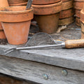 Cyclone Stainless Steel Weeder - 300mm Timber Handle - Durable & Elegant - SuperSaverAU - view 2