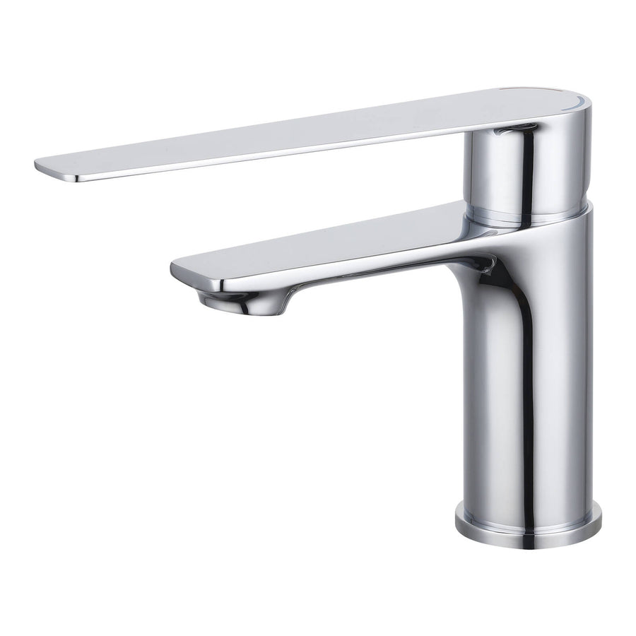 evekare Chrome Extended Lever Basin Mixer 4 Star WELS