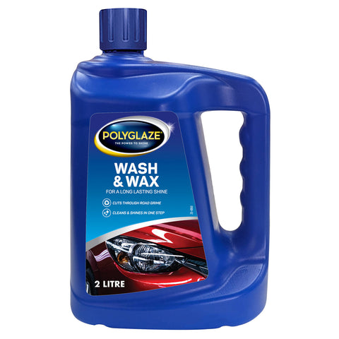 Selleys Polyglaze Wash & Wax 2L One-Step Car Wash Shampoo