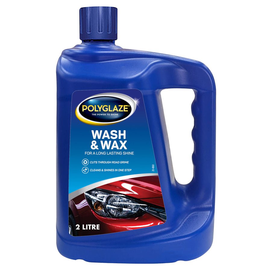 Selleys Polyglaze Wash & Wax 2L One-Step Car Wash Shampoo