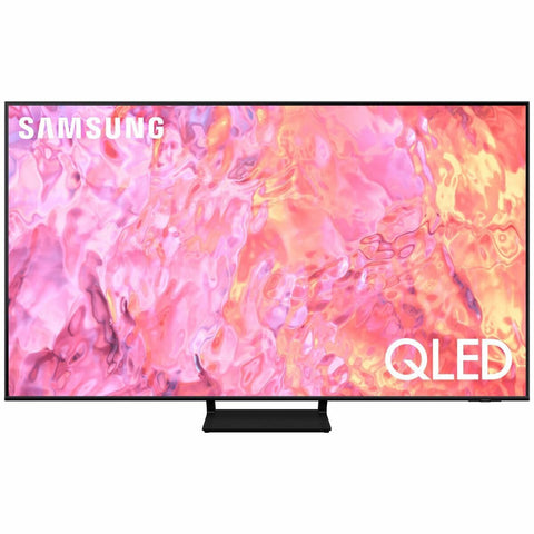 Samsung 55 Inch Q60C QLED 4K Smart TV - Quantum HDR, AirSlim Design, Edge Lit - QA55Q60CAWXXY