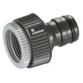 Gardena Tap Nut Adaptor - 19mm - High Grade Plastic - Tool-Free Connection - SuperSaverAU - view 1