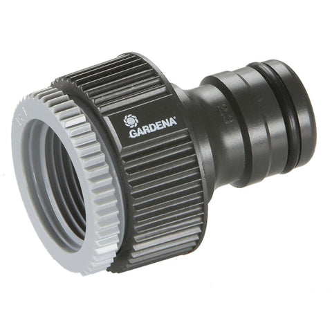 Gardena Tap Nut Adaptor - 19mm - High Grade Plastic - Tool-Free Connection - SuperSaverAU - view 1