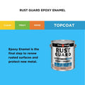 White Knight Rust Guard Neutral Gloss Solvent Based Epoxy Enamel Paint 4L