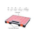 Tactix Organiser - 405mm - PP - 12 Removable Tubs - SuperSaverAU - view 4
