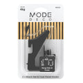 MODE Acoustic Panelling Hat & Coat Hooks - 2 Pack, Black