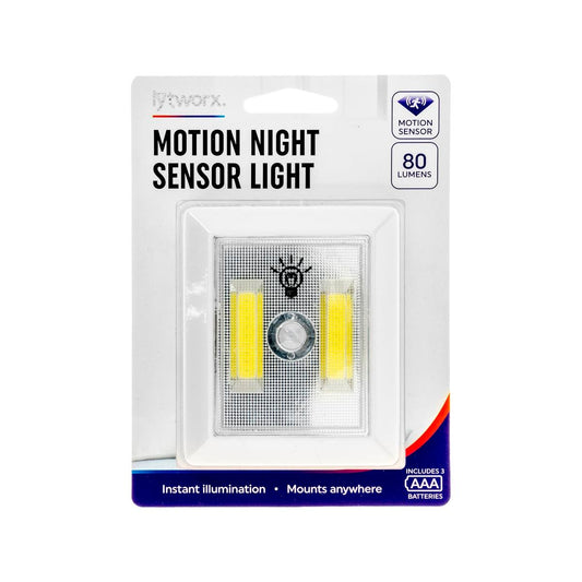 Lytworx Motion Sensor Light - 72mm x 88mm x 20mm - ABS Plastic - 2 Pack