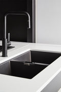 Abey Schock Horizont Double Bowl Topmount Sink - Cristadur Stone Finish - 2 x 20L Bowls - N200S
