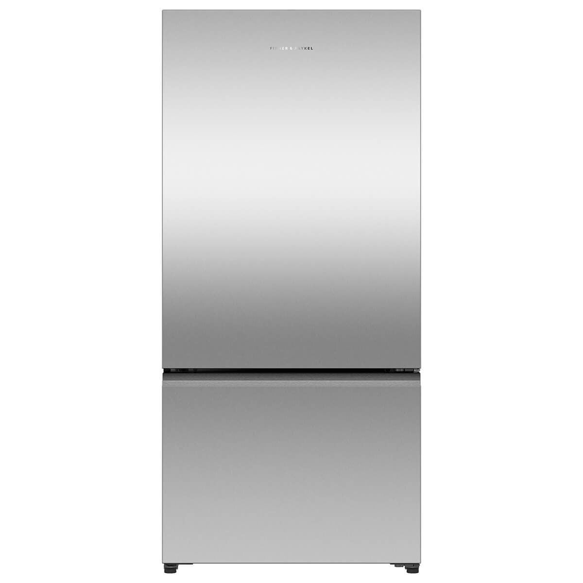 Fisher & Paykel Series 5 515L Bottom Mount Fridge - Stainless Steel, 6 Star, Reversible Door - RF505BRNX1