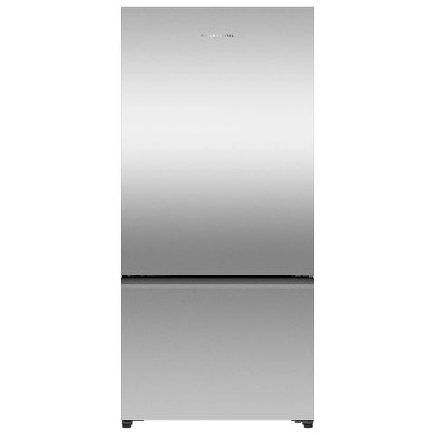 Fisher & Paykel Series 5 515L Bottom Mount Fridge - Stainless Steel, 6 Star, Reversible Door - RF505BRNX1