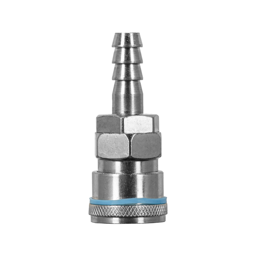 Powerfit Nitto Style Barbed Coupler - 10mm - Steel - 150PSI - SuperSaverAU - view 1