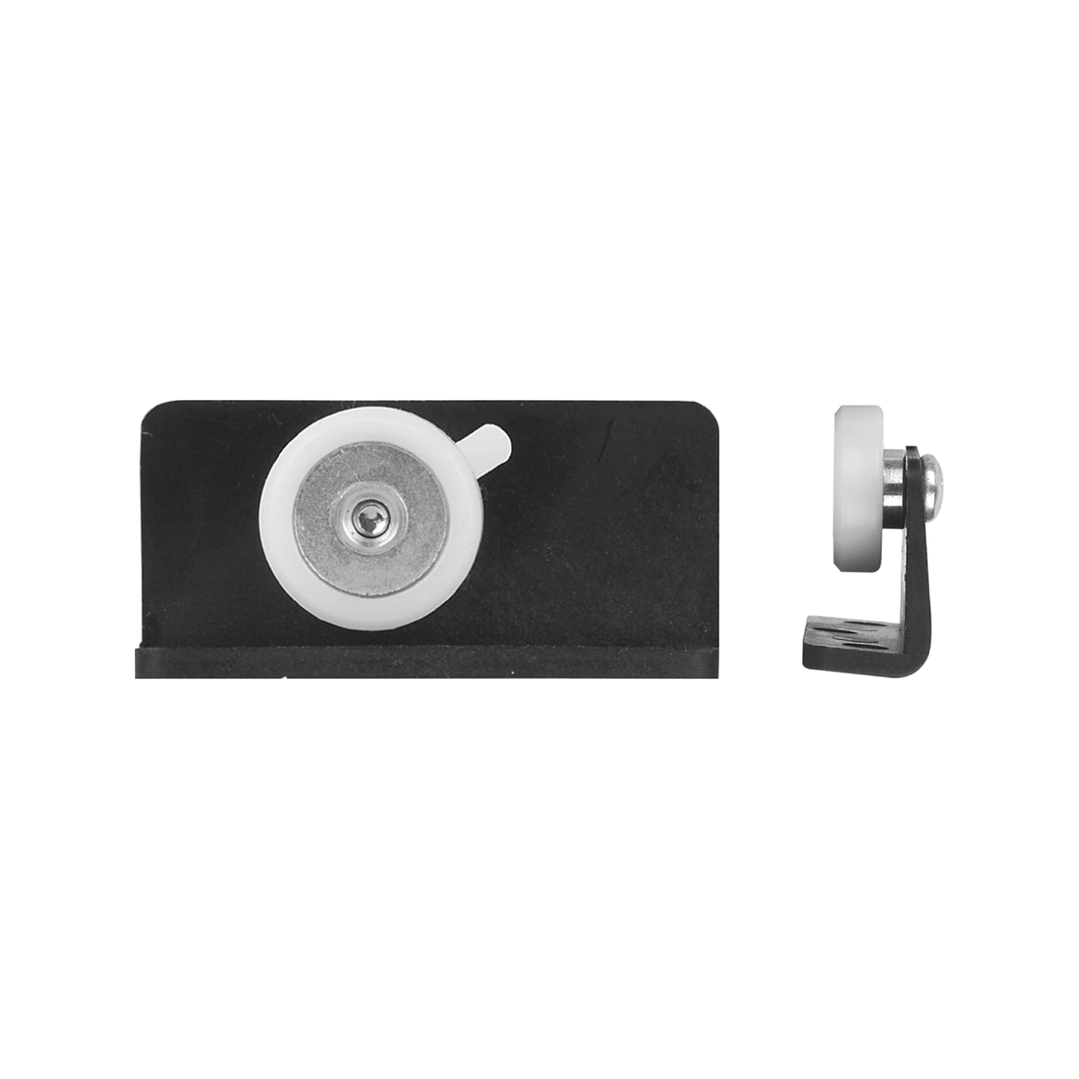 Rolltrak Adjustable Plastic Trolley - Acetal Roller - 58mm - Black - SuperSaverAU - view 1