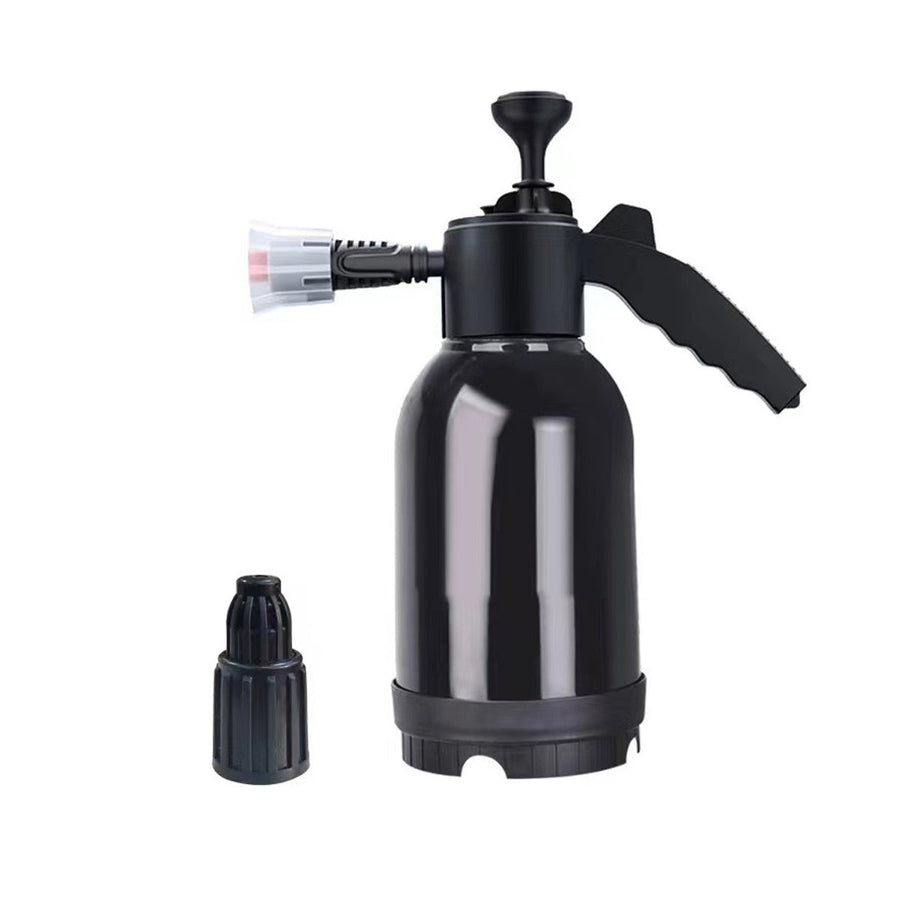 2L Car Wash Foam Sprayer Hand Pump Snow Foam Bottle - Black