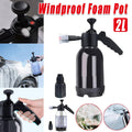 2L Car Wash Foam Sprayer Hand Pump Snow Foam Bottle - Black - view 2