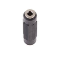 3.5mm Aux Female to Female Stereo Audio Adapter - Single, Black