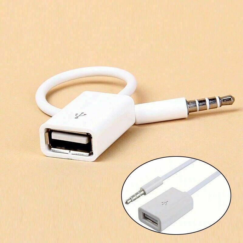 3.5mm Aux Male to USB 2.0 Female Adapter Cable for Car Stereo - view 10