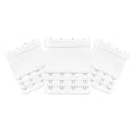 3 Hook Bra Extender, Soft Elastic Bra Extension 3 Pack - White