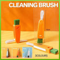 3-In-1 Bottle Cap Cleaning Brush Tool - Orange - view 2