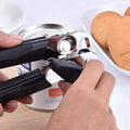 3-In-1 Manual Can and Bottle Opener - Stainless Steel, Black and Silver - view 5