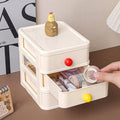 3 Layer Mini Drawer Storage Box Plastic Desktop Organiser - view 4