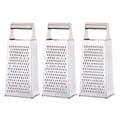 3 Piece Stainless Steel Multi-Function Vegetable Slicer and Grater Set - view 2
