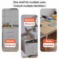 3 Tier Bamboo Desktop Organiser Shelf - White, 60 x 20 x 56 cm - view 5