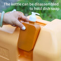 30 L Portable Camping Water Storage Tank with Tap, Soap Dispenser and Carry Handle - view 4