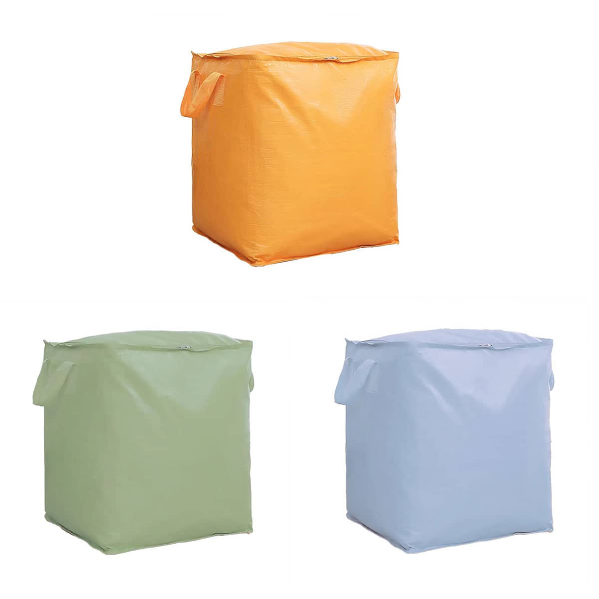 300 L Large Capacity Storage Bag, Waterproof - Blue (70 x 60 x 62 cm) - view 3