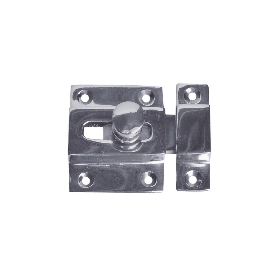 Delf Cabinet Baby Latch - 50 x 45mm - Zinc Alloy - Polished Chrome - SuperSaverAU - view 1