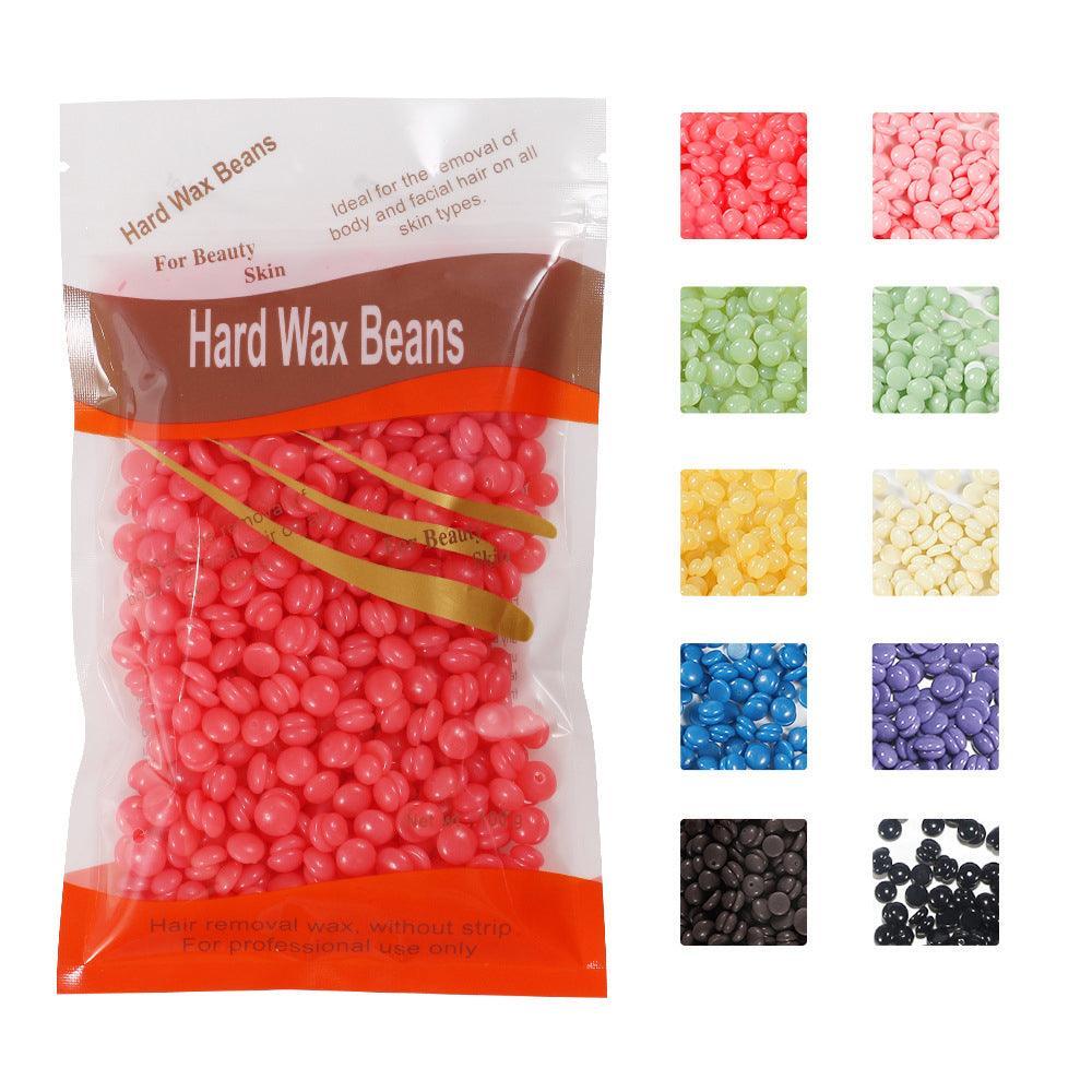 300g Hard Wax Beans for Body Hair Removal, No Strip - Cream - view 3