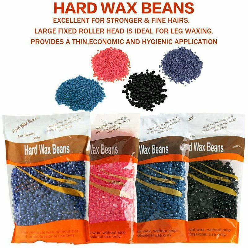 300g Hard Wax Beans for Body Hair Removal, No Strip - Honey - view 11