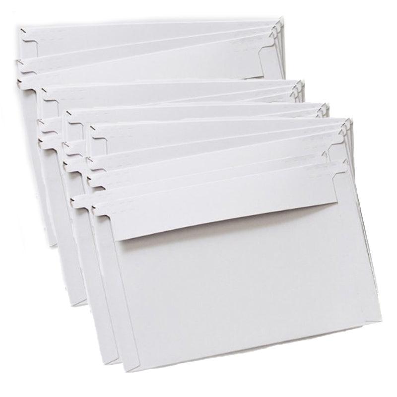 300gsm White Card Express Post Envelopes - 160 x 245 mm, Pack of 200