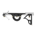 300mm Multifunctional Angle Ruler with 180 Degree Protractor and Level - Stainless Steel - view 2