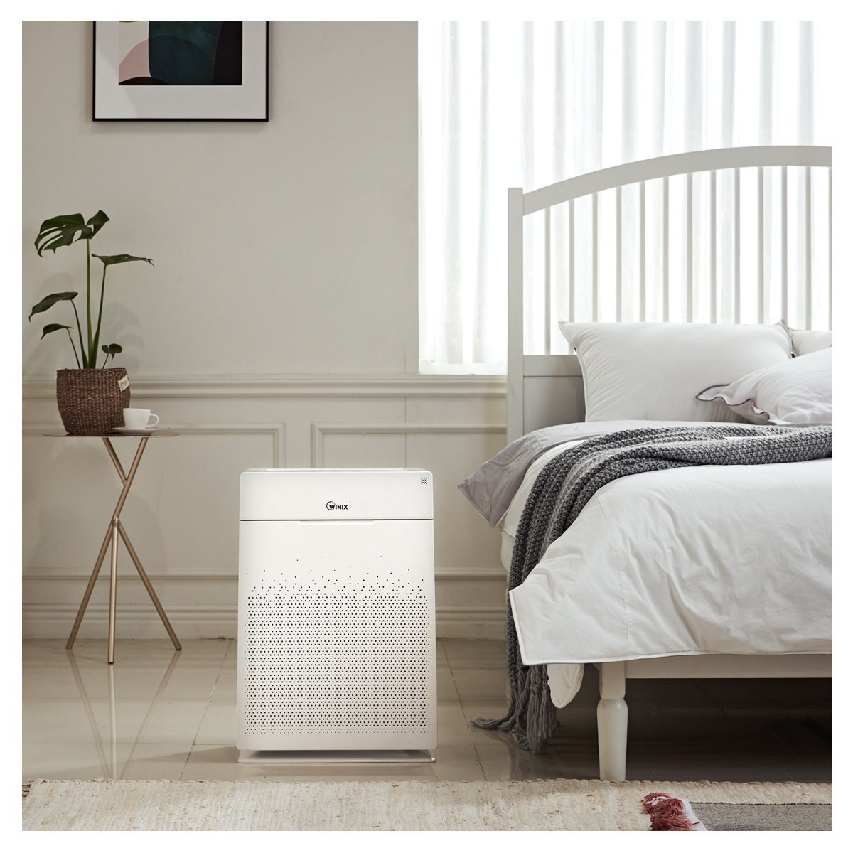 Winix Zero+ Pro 5-Stage Air Purifier - True HEPA, Pet Filter, Triple Smart Sensor, Child Lock - AUS-1250AZPU