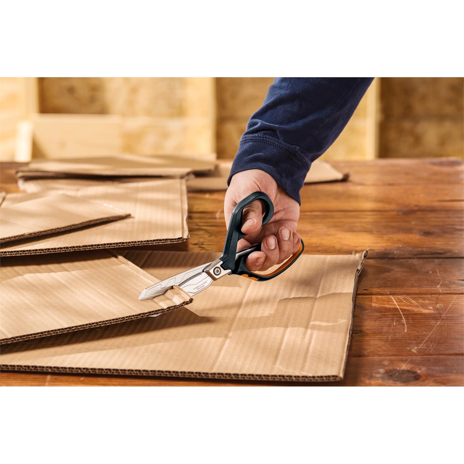 Fiskars 220mm Powerarc Stainless Steel Scissors